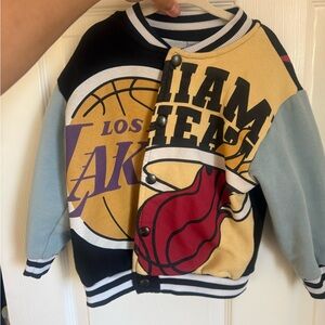 Zara Kids Colorblock Sports Jacket in Black, Yellow, Light Blue, Red, Purple